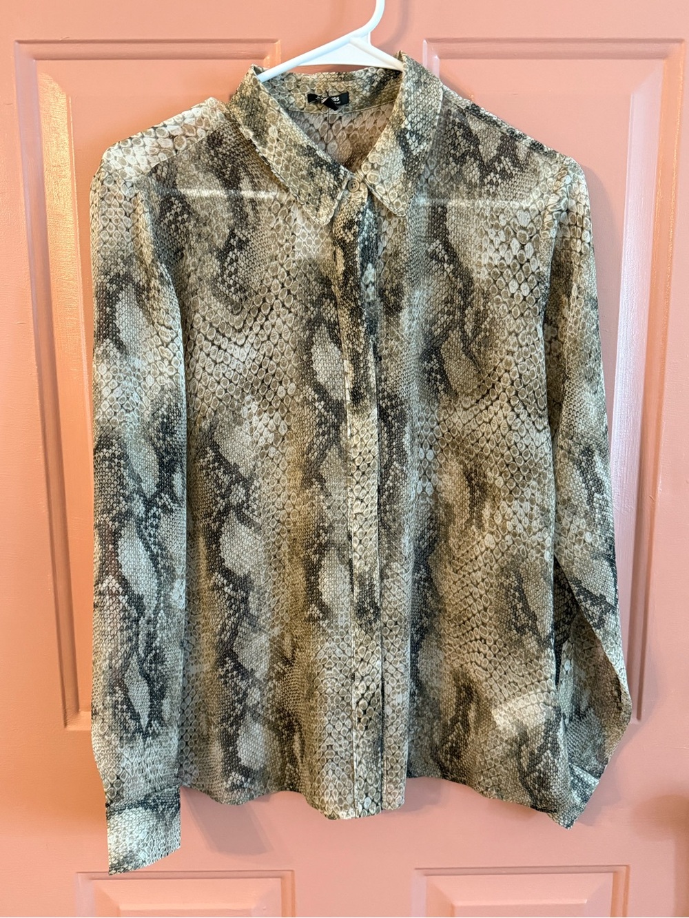 NWT Express Portofino Shirt - Snake print